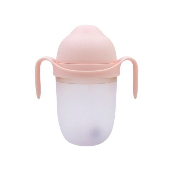 Mombella Butelka Antykolkowa dla Noworodka Roze Silikonowa 300ml