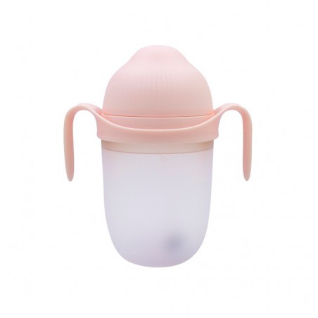 Mombella Biberon anticolico per neonati Roze Silicone 300ml