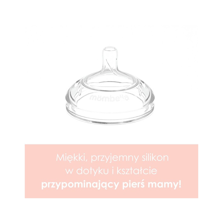 Mombella Butelka Antykolkowa dla Noworodka Ivory PPSU 300ml