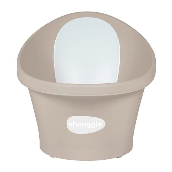 Shnuggle Une baignoire pour bébé avec le bain de bébé taupe