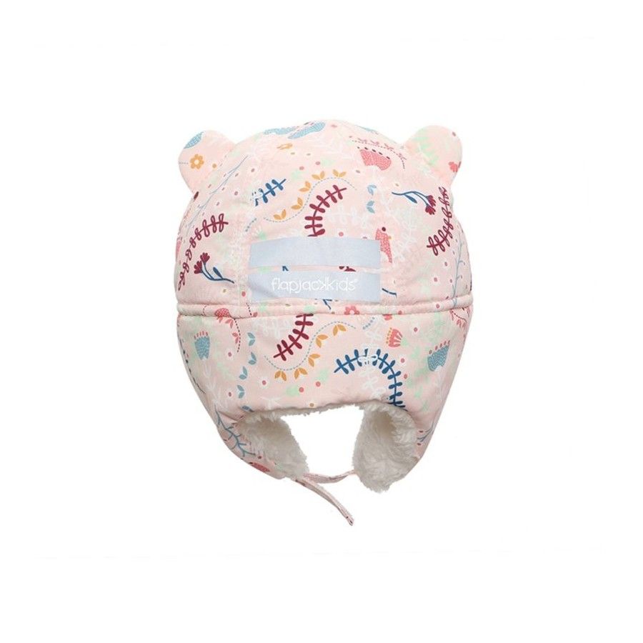 FlapJack Cappello invernale impermeabile per bambini Fiori L