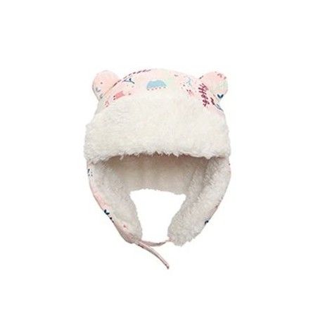 FlapJack Waterproof L-flower winter baby hat