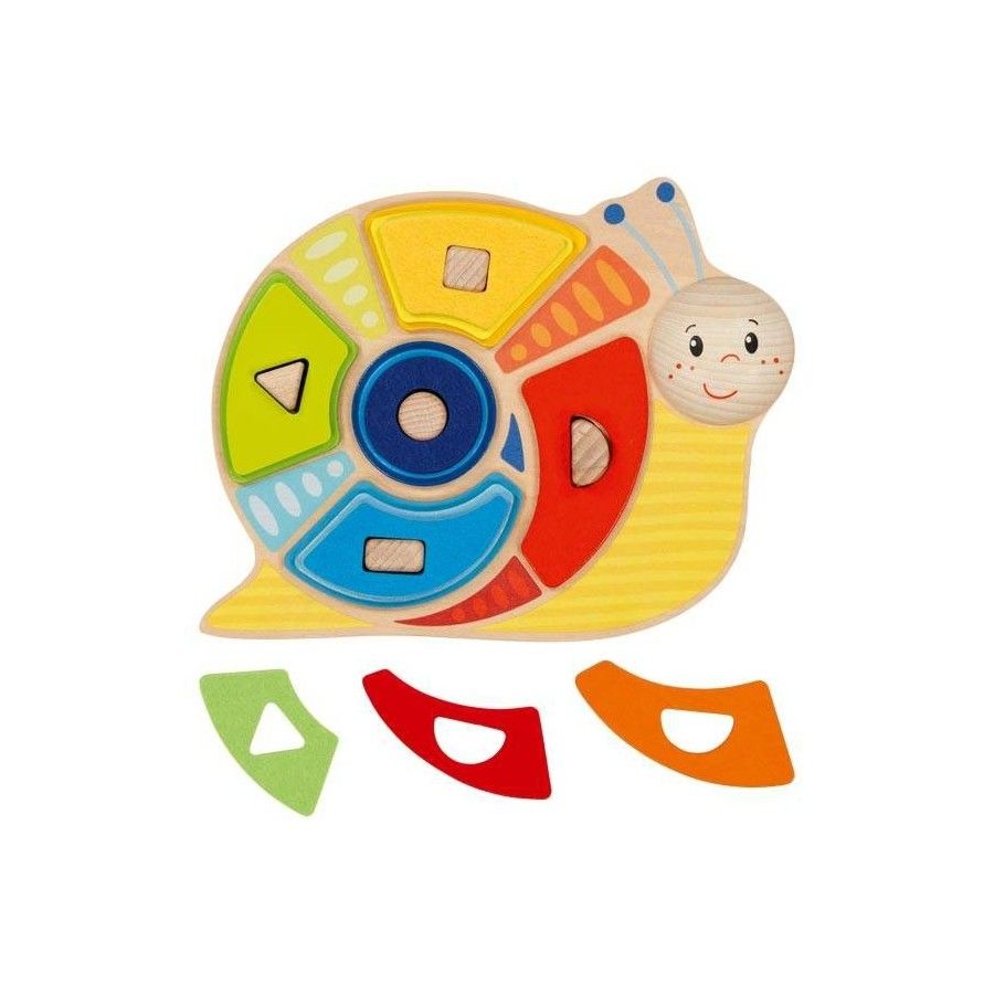 Goki Sorteur Formes et couleurs Escargot