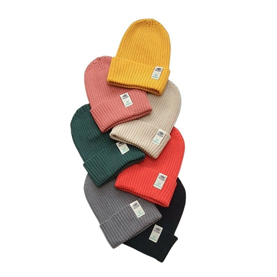 Pink no More Czapka Beanie 0-24 miesiące BLACK