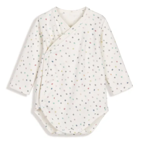 Pink No More Envelope Bodies with long sleeve DOTS 56 cm