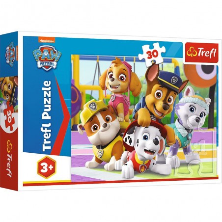 Trefl Puzzle 30 pièces - Paw Patrol toujours à l'heure