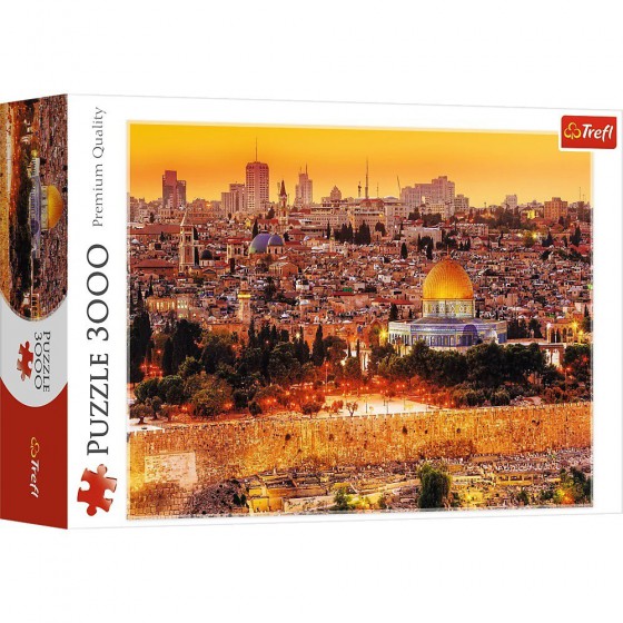 Trefl Puzzle 3000el.-Dachy Jerozolimy