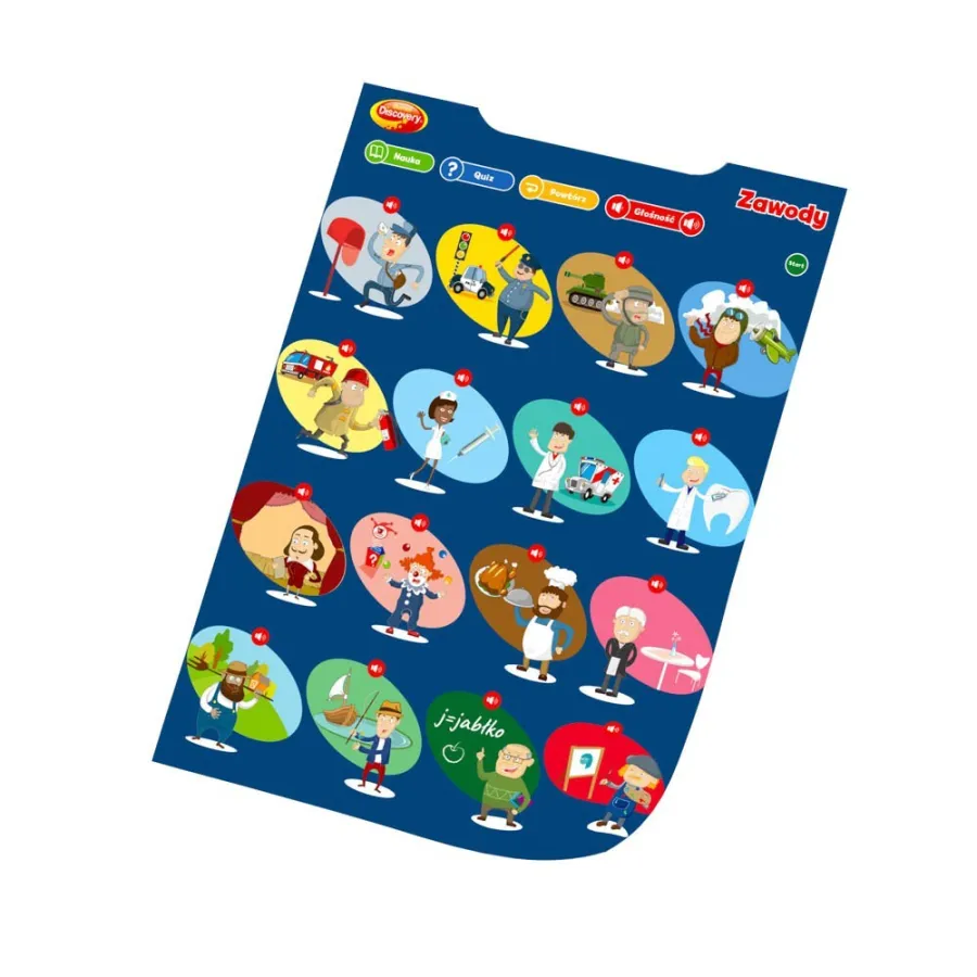 DUMEL Oktatási plakátok - Állatok és szakmák - 4712417962388