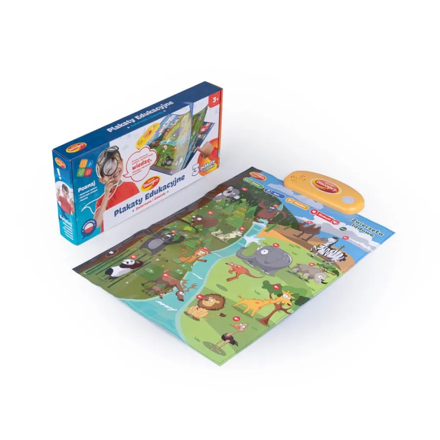 DUMEL Edukacyjne plakaty - Zwierzęta i Zawody