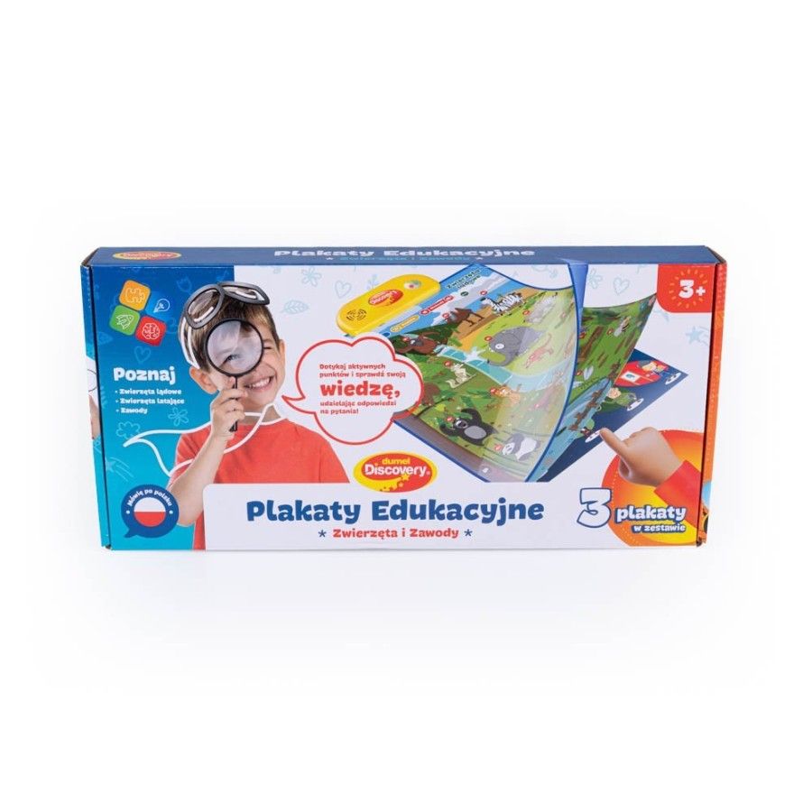 DUMEL Edukacyjne plakaty - Zwierzęta i Zawody