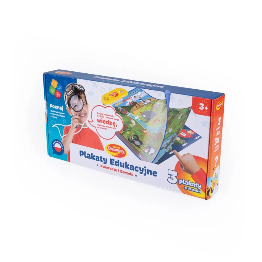 DUMEL Edukacyjne plakaty - Zwierzęta i Zawody