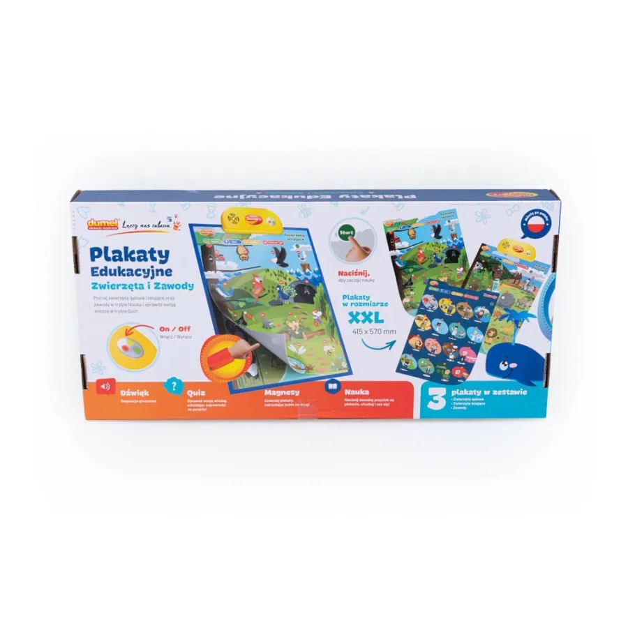 DUMEL Oktatási plakátok - Állatok és szakmák - 4712417962388