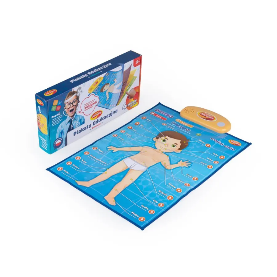 DUMEL Edukacyjne plakaty - Człowiek