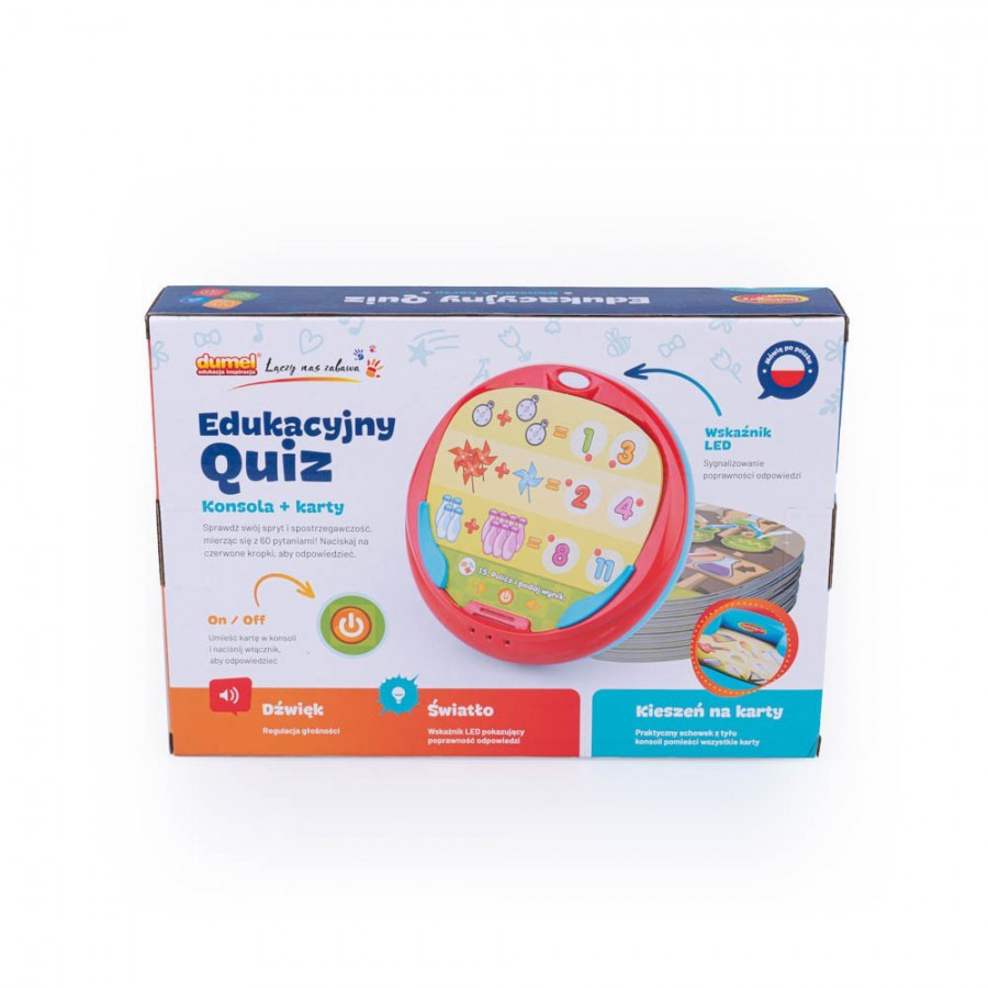 DUMEL Edukacyjny Quiz - 4712417962432