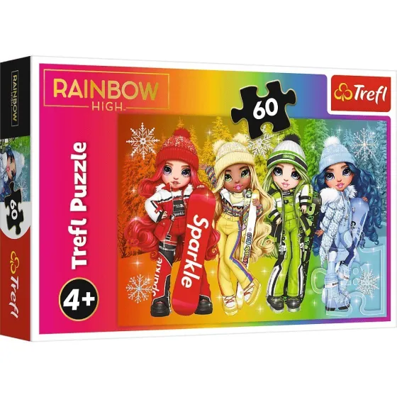 Trefl Kirakós játék 60el.-Radosne Dolls - 5900511173802