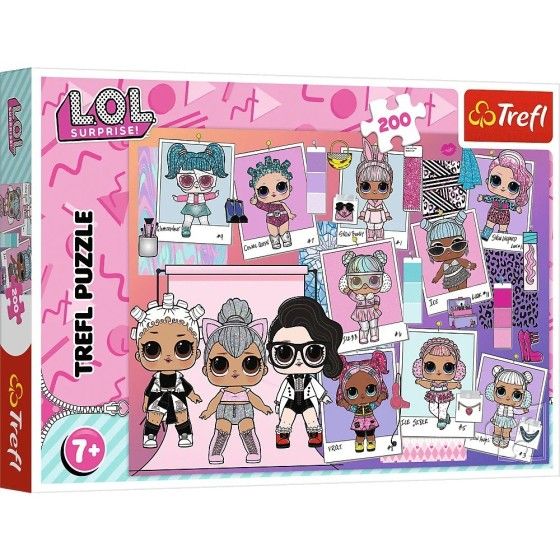 Trefl Kirakós játék 200el.-Lovely Dolls - 5900511132885