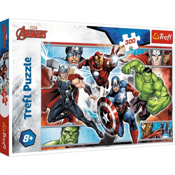 Trefl Puzzle 300el.-Avengers