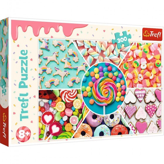 Trefl Puzzle 300 Teile - Süßigkeiten
