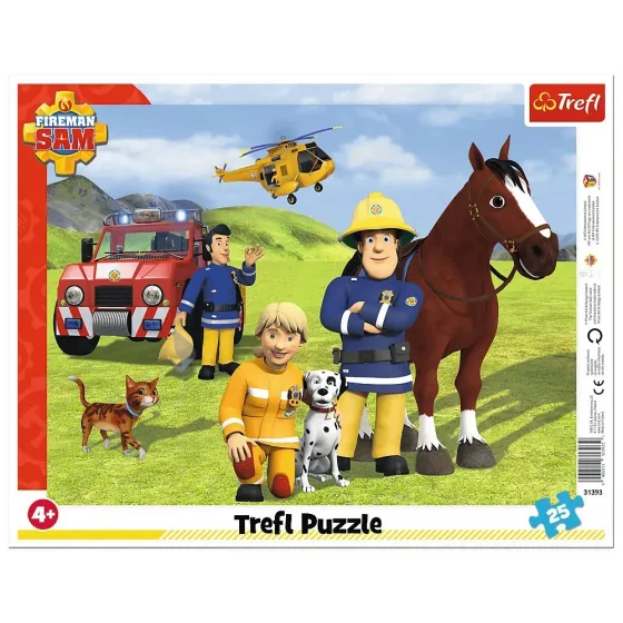 Trefl Puzzle ramkowe 25el.-Zawsze na straży