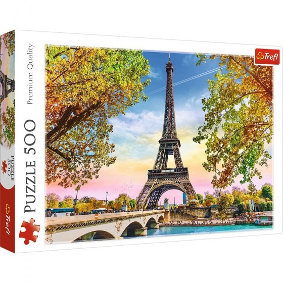 Trefl Puzzle 500el.-Romantyczny Paryż