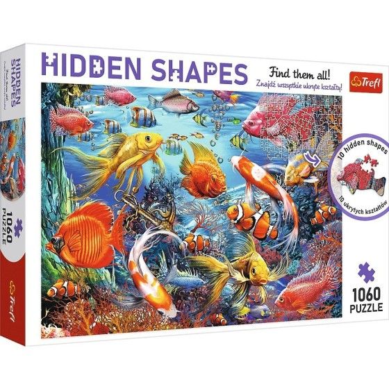 Trefl Puzzle 1060el.-Podwodne życie - 5900511106763