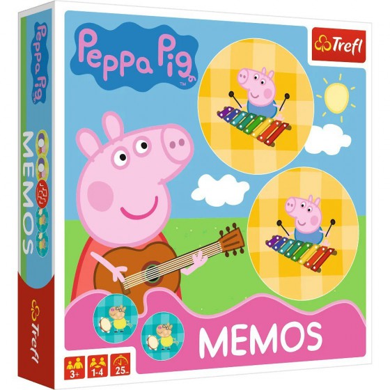 Trefl Spielt Peppa Memos