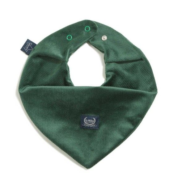 LA MILLOU APASZKA - FOREST GREEN VELVET