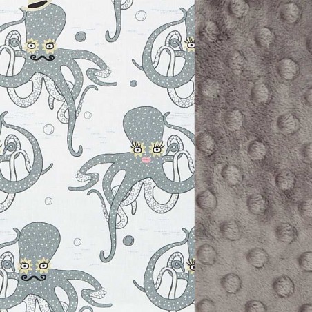 LA MILLOU WARME MINKI DECKE - L - SEA BEAUTIES GREY - GREY