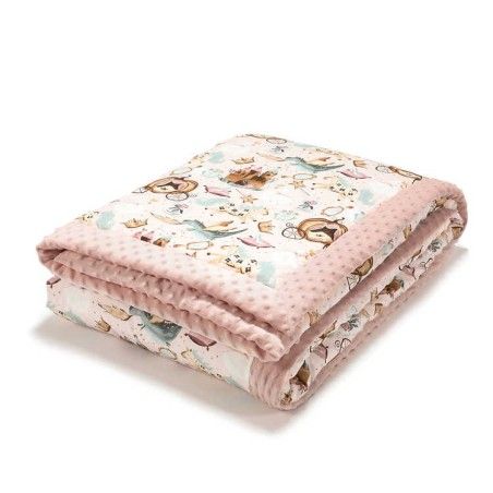 La Millou Warm Koc Minky - XL - Princess - Smoke Rose
