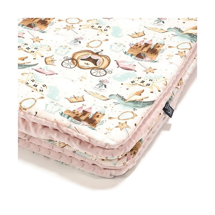LA MILLOU CIEPŁY KOCYK MINKY - M - PRINCESS - SMOKE ROSE
