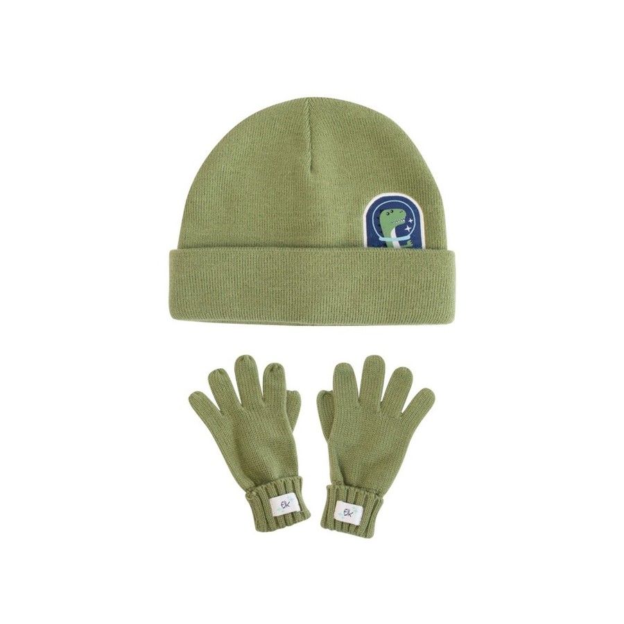 FlapJack Cappello e guanti Dinosauro L