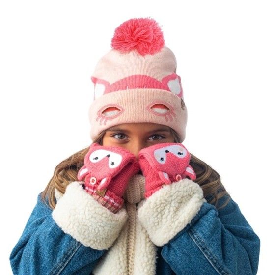 FlapJack Baba sapka Pompom Jelonek M / L -