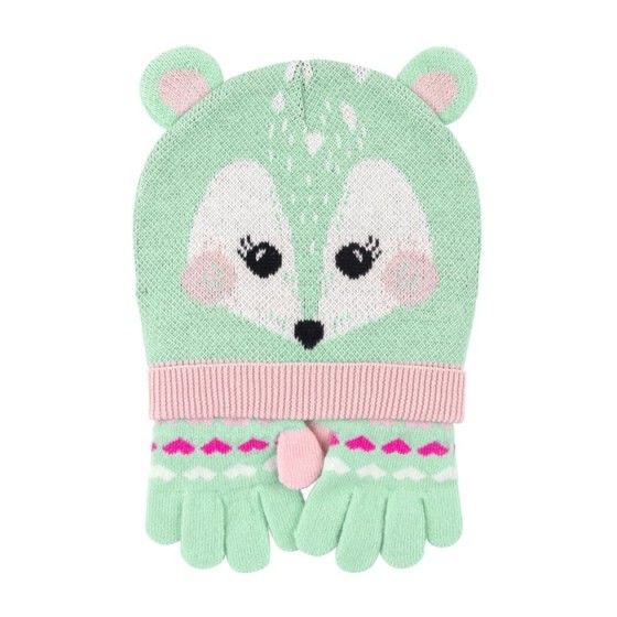 Zoocchini 儿童冬季套装、帽子和手套 Jelonek M