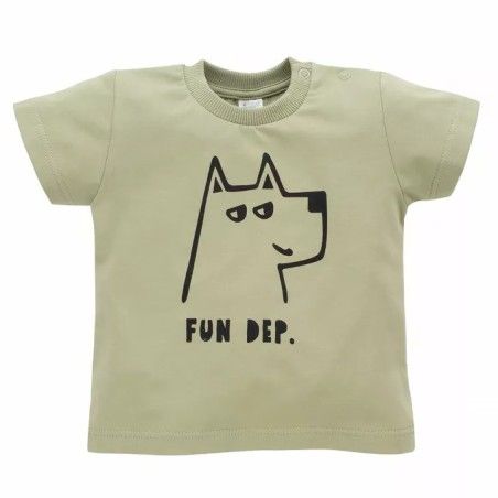 Pinokio Кароткай рукавах блузка Аліўе 92 аліўкавы