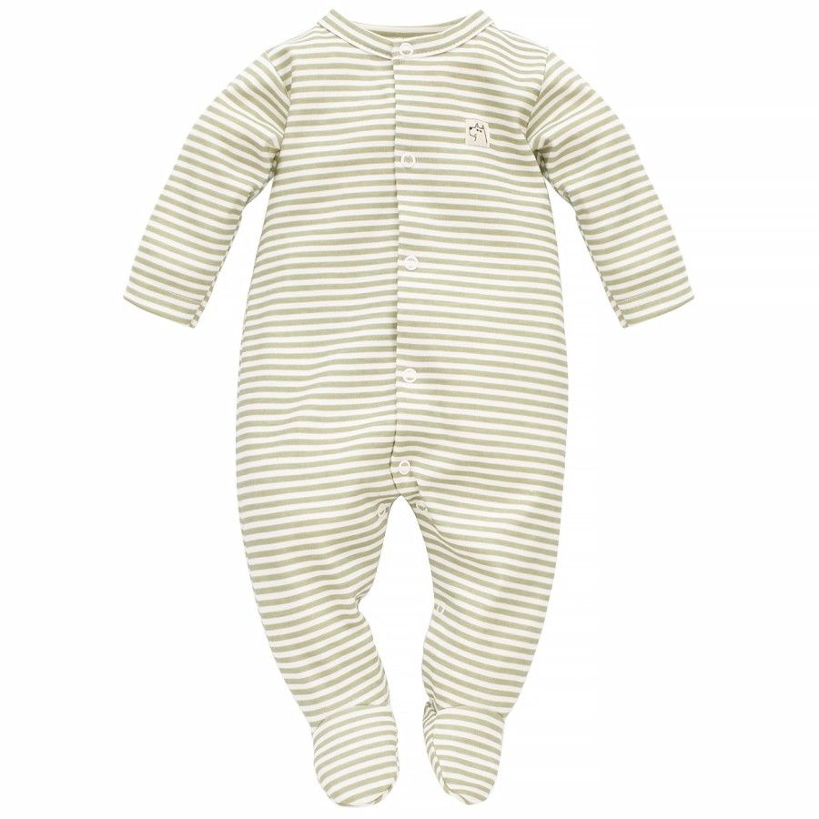 Pinokio Olivier 56 Striped Baby Romper