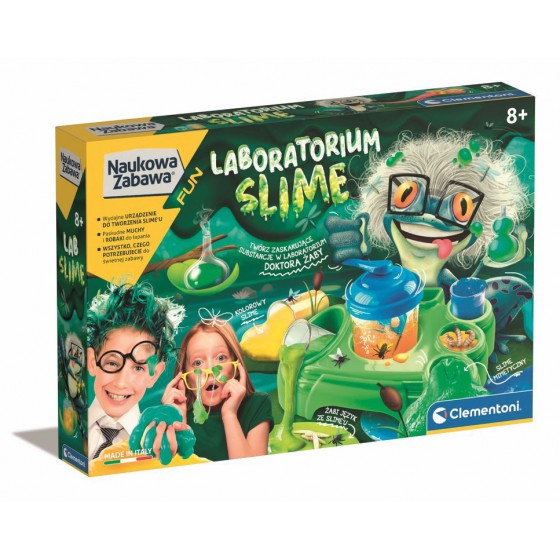 Clementoni -Naukowa zabawa - Laboratorium Slime - 8005125507269