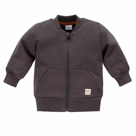 Pinokio Kinder-Sweatshirt mit Reißverschluss Olivier 62 Graphite