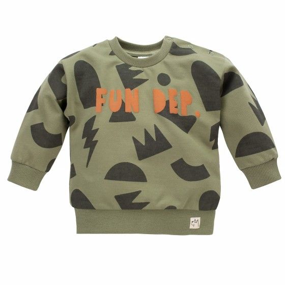 Pinokio Olivier 68 Kinder-Sweatshirt Grün