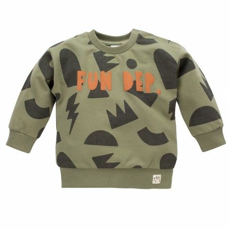 Pinokio Kleine Bluse Olivier 80 Grün