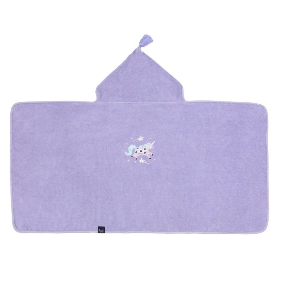 LA MILLOU RĘCZNIK BAMBOO M LADY UNICORN PURPLE - 5905143609804