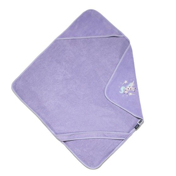 LA MILLOU RĘCZNIK BAMBOO - S - LADY UNICORN PURPLE
