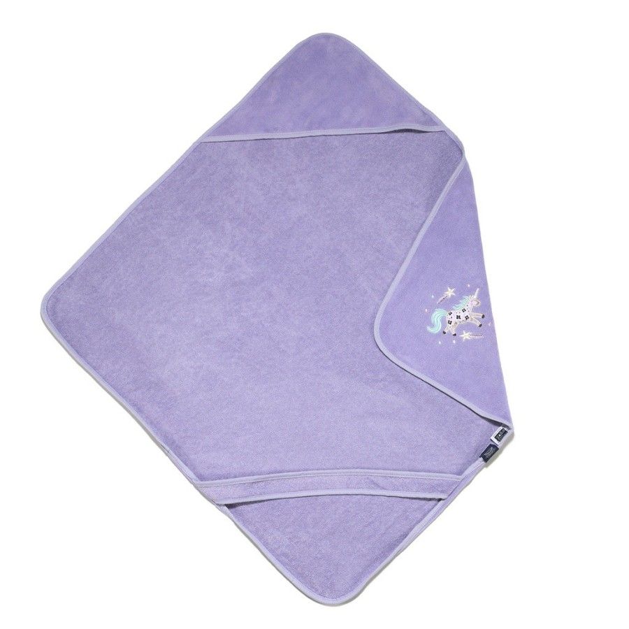 LA MILLOU BAMBOO TOWEL - S - LADY UNICORN PURPLE