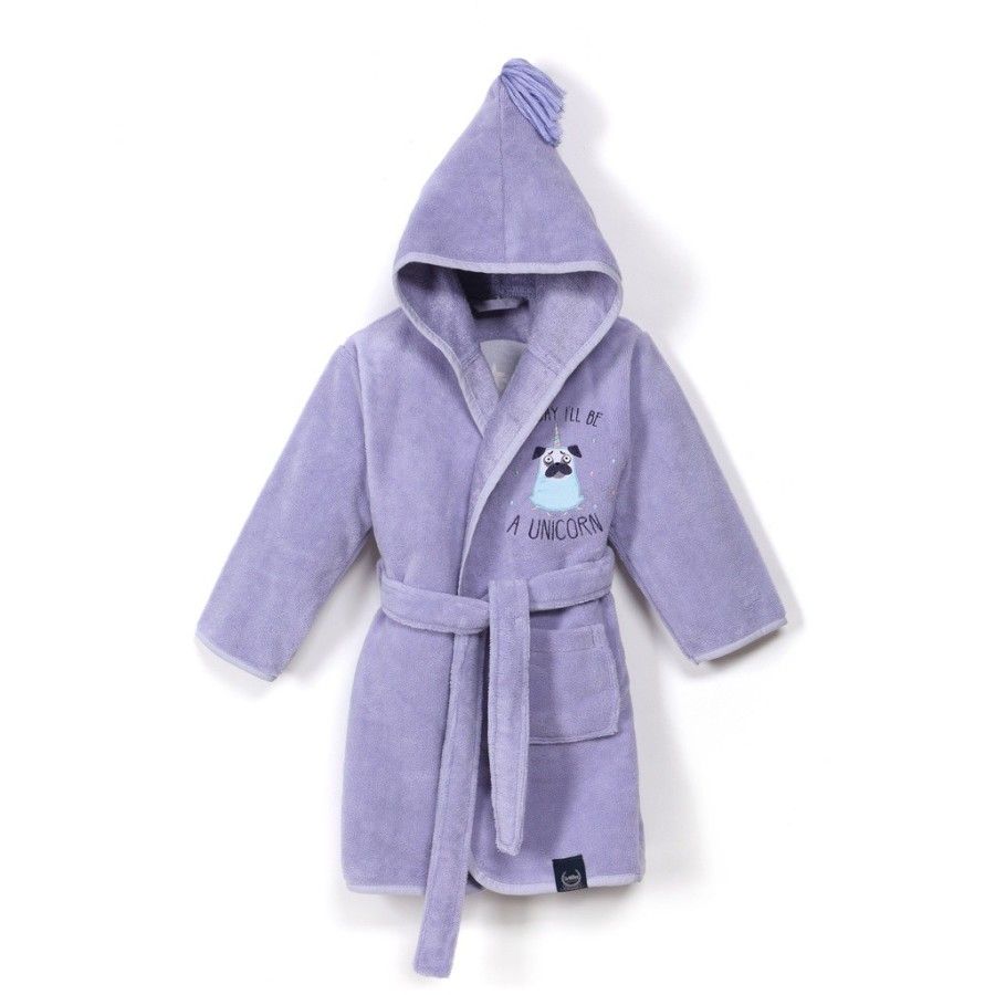 LA MILLOU ŠATY BAMBOO SOFT SMALL PURPLE DOGGY UNICORN