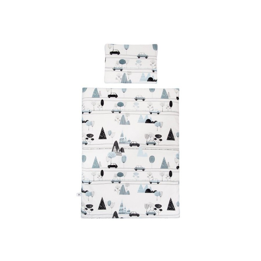 Samiboo - Linen filled your baby bambino blue projection