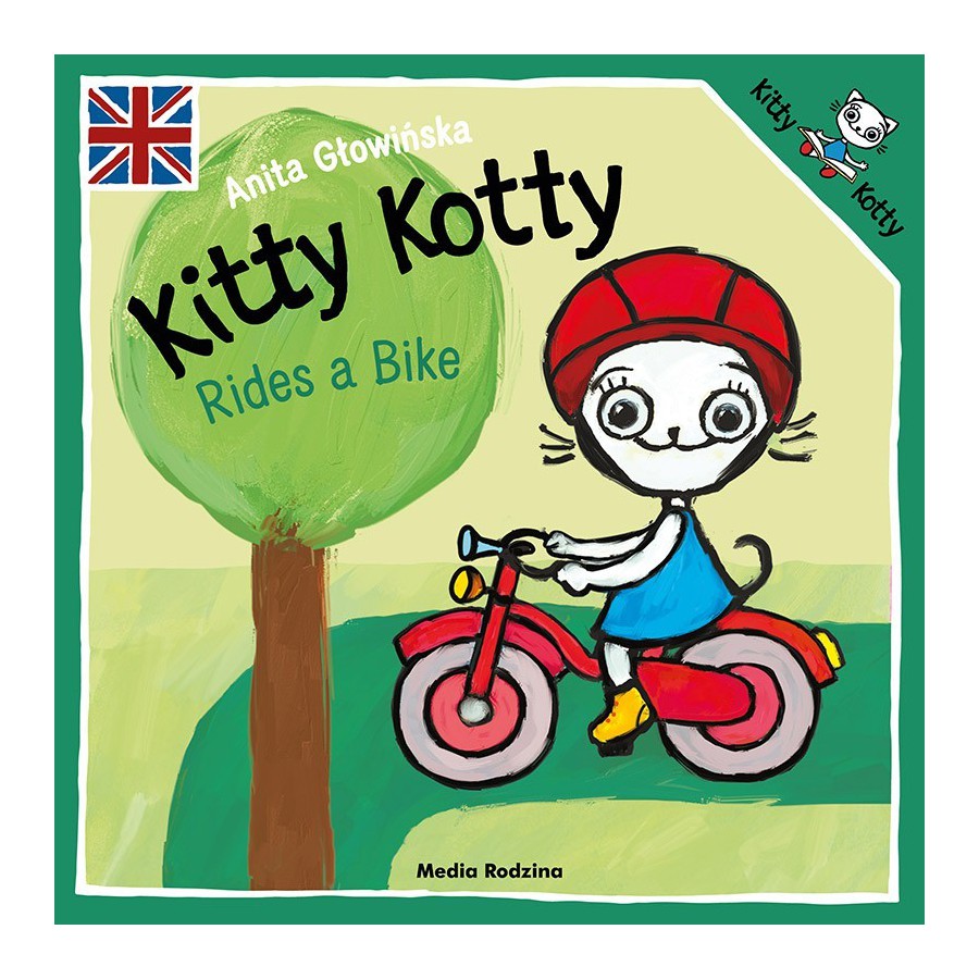 MR Kitty Kotty rides a bike