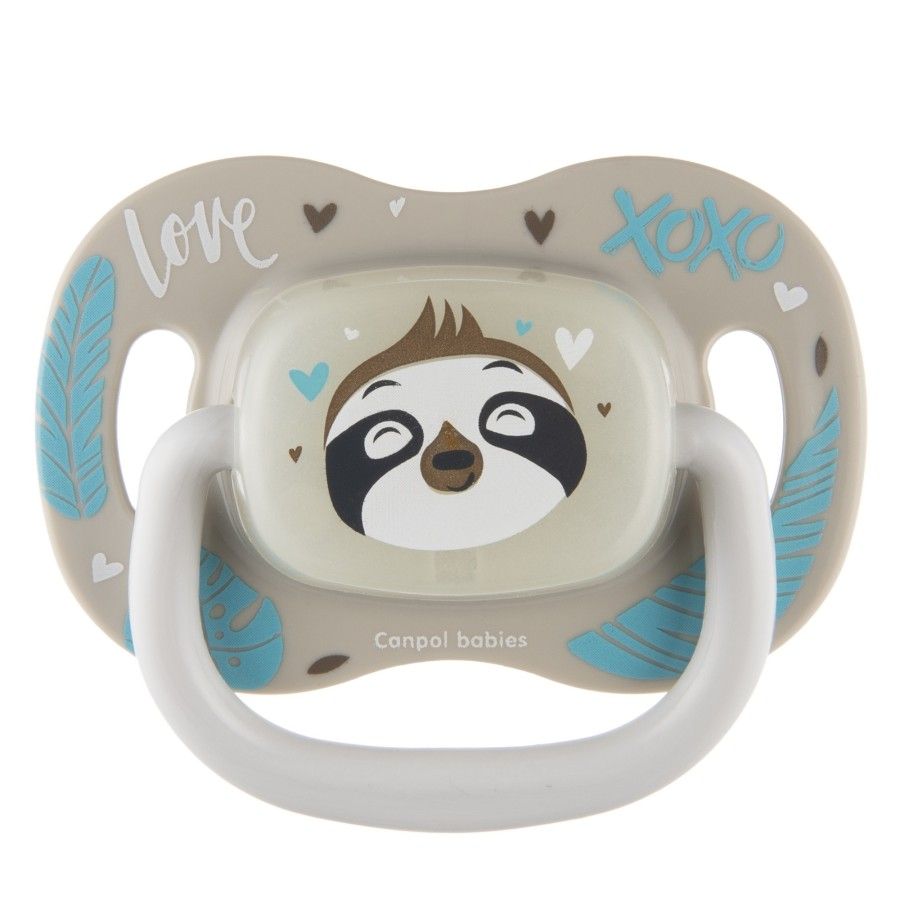 Canpol baby's A silicone dragon 0-6m symmetrical EXOTIC (lazy)