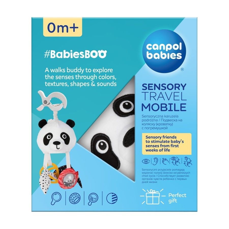 Canpol babies sensoryczna karuzela podróżna BabiesBoo