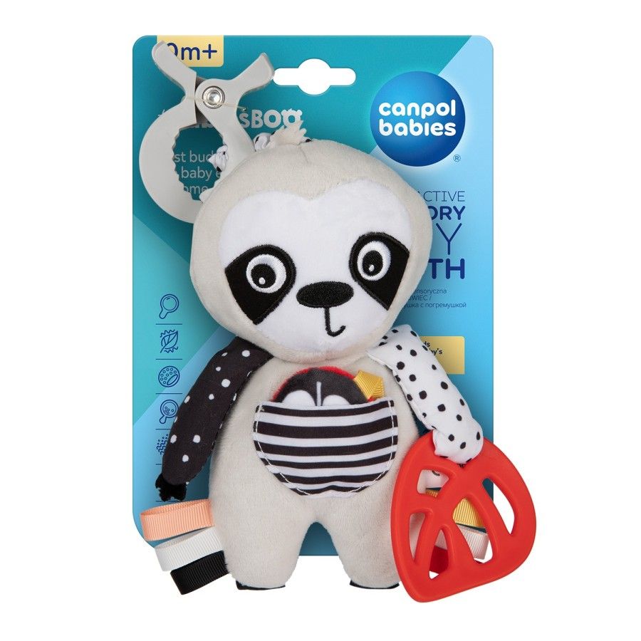 Canpol juguete sensorial interactivo para bebés BabiesBoo SLOTHY