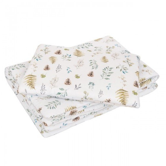 Samiboo - Pillowcases for bedding forest gray projection