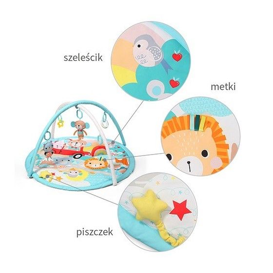 Babyono oktatási szőnyeg szórakoztató utazás - 5901435414170